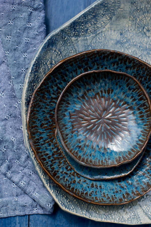 Blue Madisonware bowls